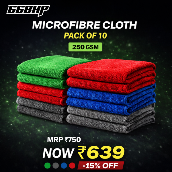 66BHP Premium 250 GSM Microfiber Cloth – Ultra Soft & High Absorbency