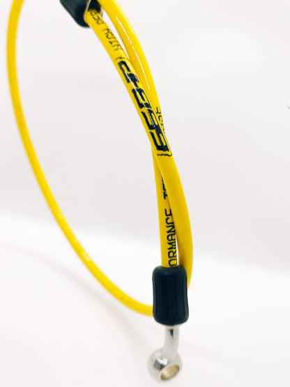 66Bhp Teflon Brake Hose 850MM (Diken Japan) with Premium Chrome Polished Banjo