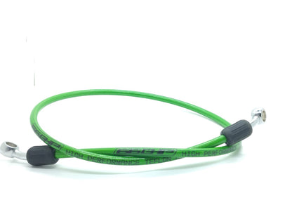 66Bhp Teflon Brake Hose 850MM (Diken Japan) with Premium Chrome Polished Banjo
