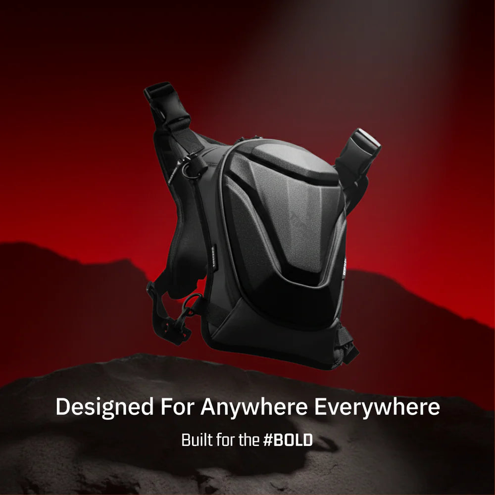 66BHP x Vantora ARC 4-in-1 Thigh Bag – Hydration Compatible Riding & Travel Bag