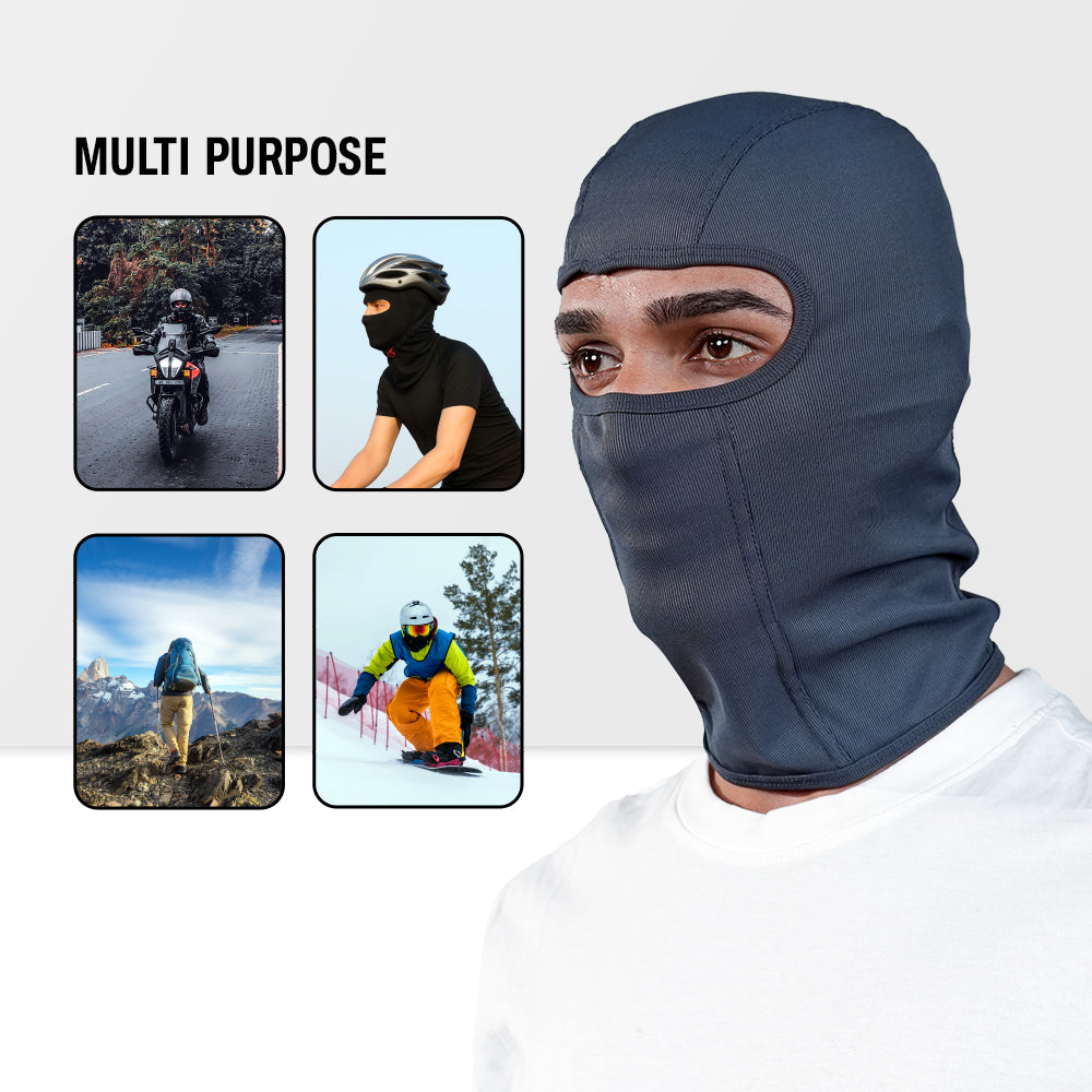 66Bhp Balaclava Air Flex – Ultra-Flex Cooling Ride Mask | Premium Spandex Comfort & Smooth Breathable Fit