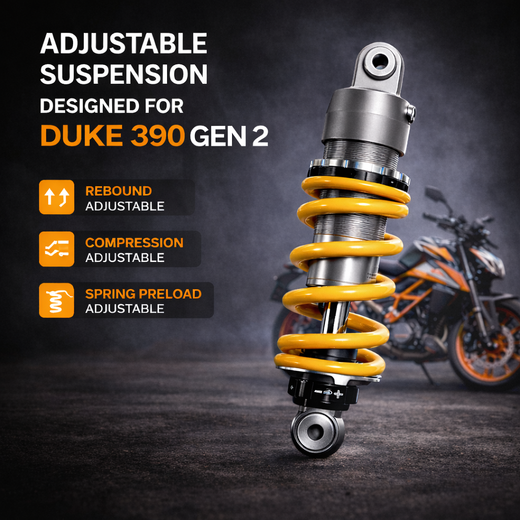 Duke 390 Gen 2 66BHP Air Born Performance Suspension