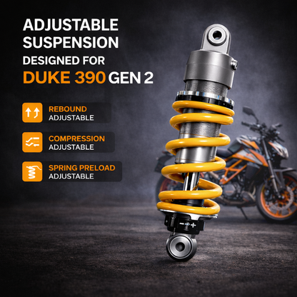 Duke 390 Gen 2 66BHP Air Born Performance Suspension