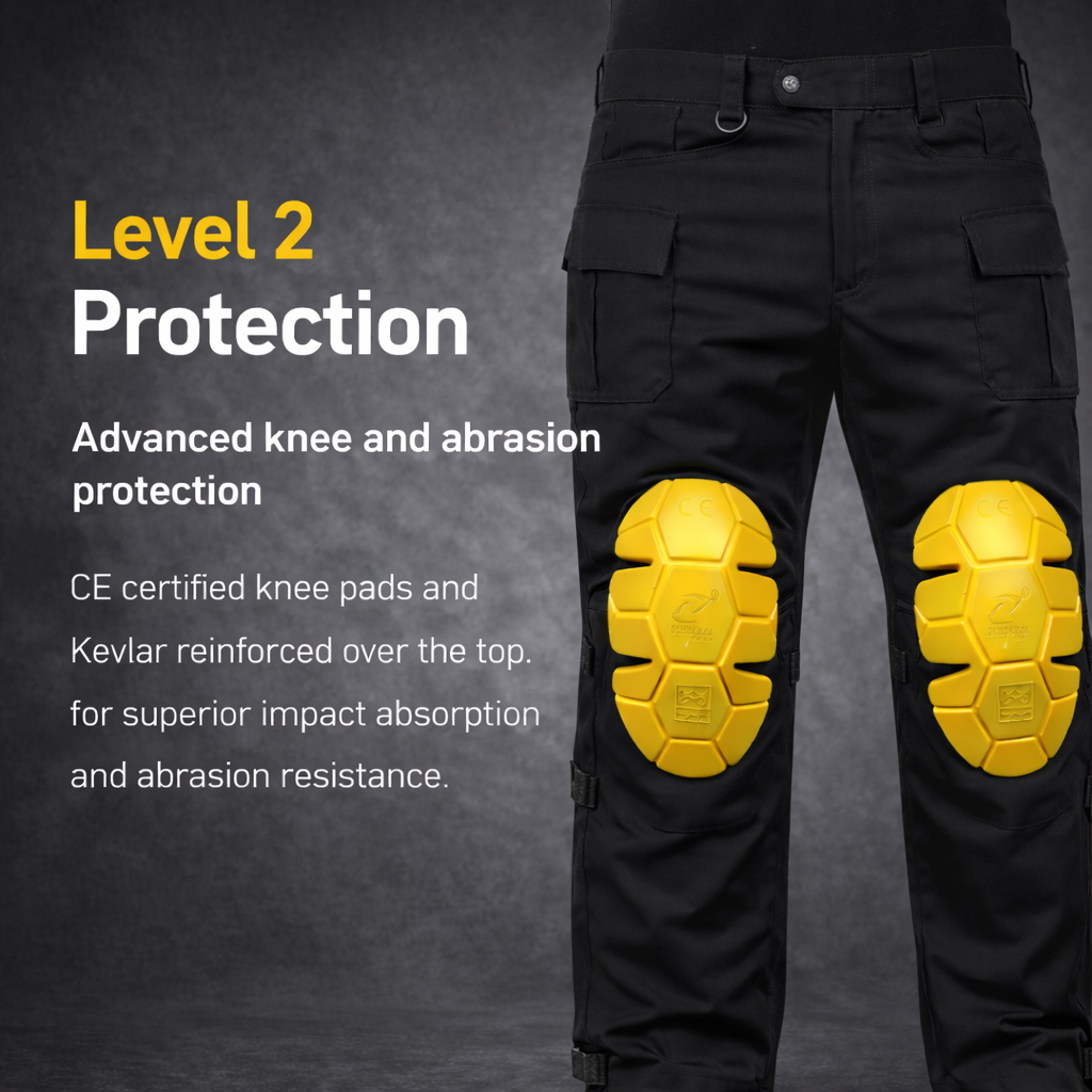 Nomad Riding Cargo Pants – Level 2 CE Knee Protection | Adjustable Straps | Everyday Riding Comfort