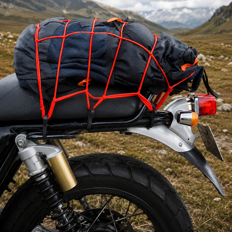 66BHP Stretch Cargo Net 15 x 15 inch with 6 Scratch-Proof Hooks