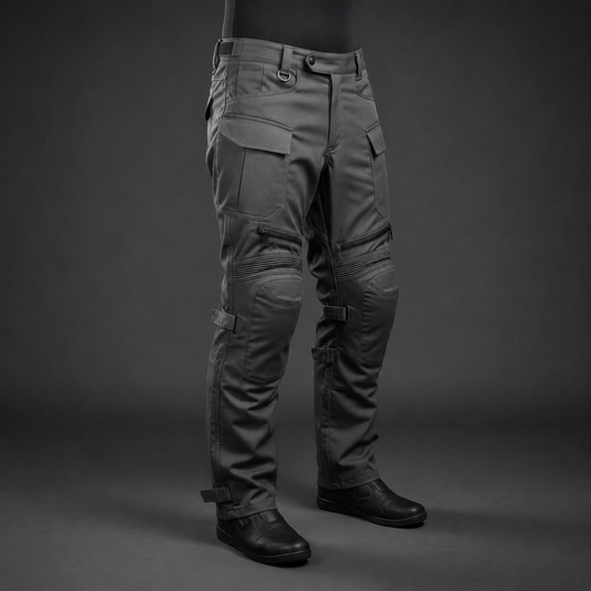 Nomad Riding Cargo Pants – Level 2 CE Knee Protection | Adjustable Straps | Everyday Riding Comfort