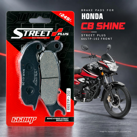 Honda CB Shine 66BHP Street Plus Brake Pads