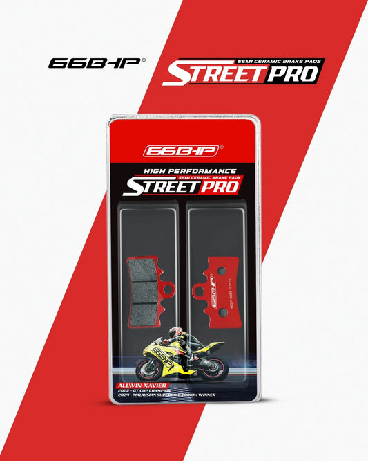 KTM Duke & RC 125 / 200 / 250 / 390 66BHP street pro semi ceramic Brake Pad