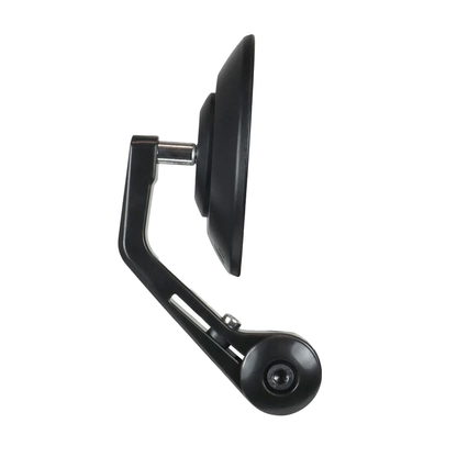 66BHP Vuma S2 CNC Bar End Mirrors – Premium Aluminum Rear View Motorcycle Mirrors (Pair)