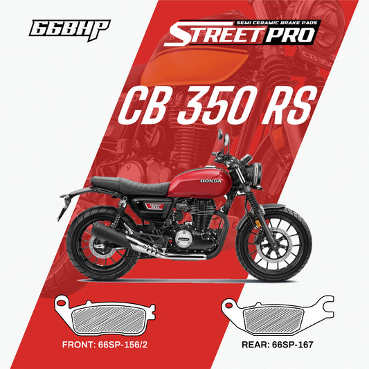 Honda CB 350 RS Street Pro Semi Ceramic Brake Pads