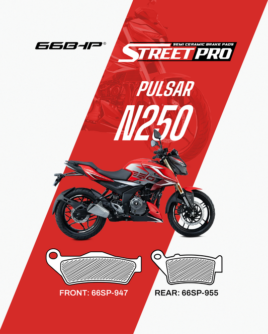 PULSAR N250 Street Pro Semi Ceramic Brake Pads