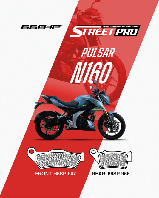 PULSAR N160 Street Pro Semi Ceramic Brake Pads