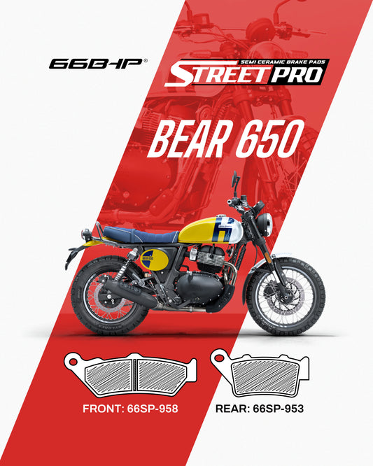 Royal Enfield Bear 650 Street Pro Semi Ceramic Brake Pads