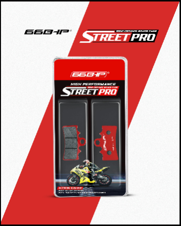 TVS Ronin 66bhp street pro semi ceramic brake pads