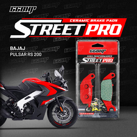 Bajaj Pulsar RS200 Street Pro Semi Ceramic Brake Pads (only for BS4 Models )