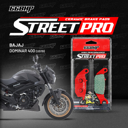 Bajaj Dominar 400 UG19 Street Pro Semi Ceramic Brake Pads