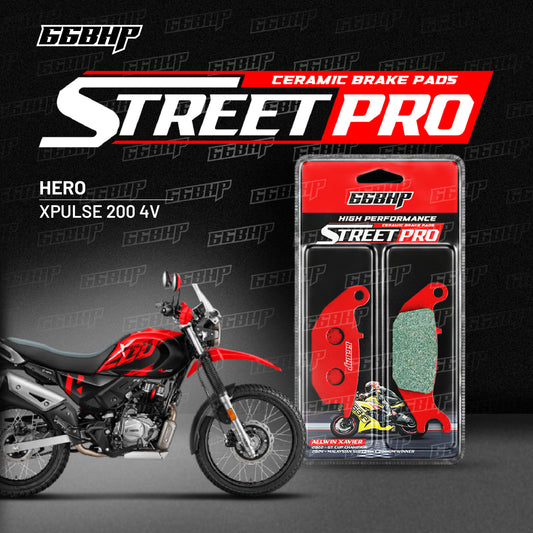 Hero Xpulse 200 4v Street Pro Semi Ceramic Brake Pads