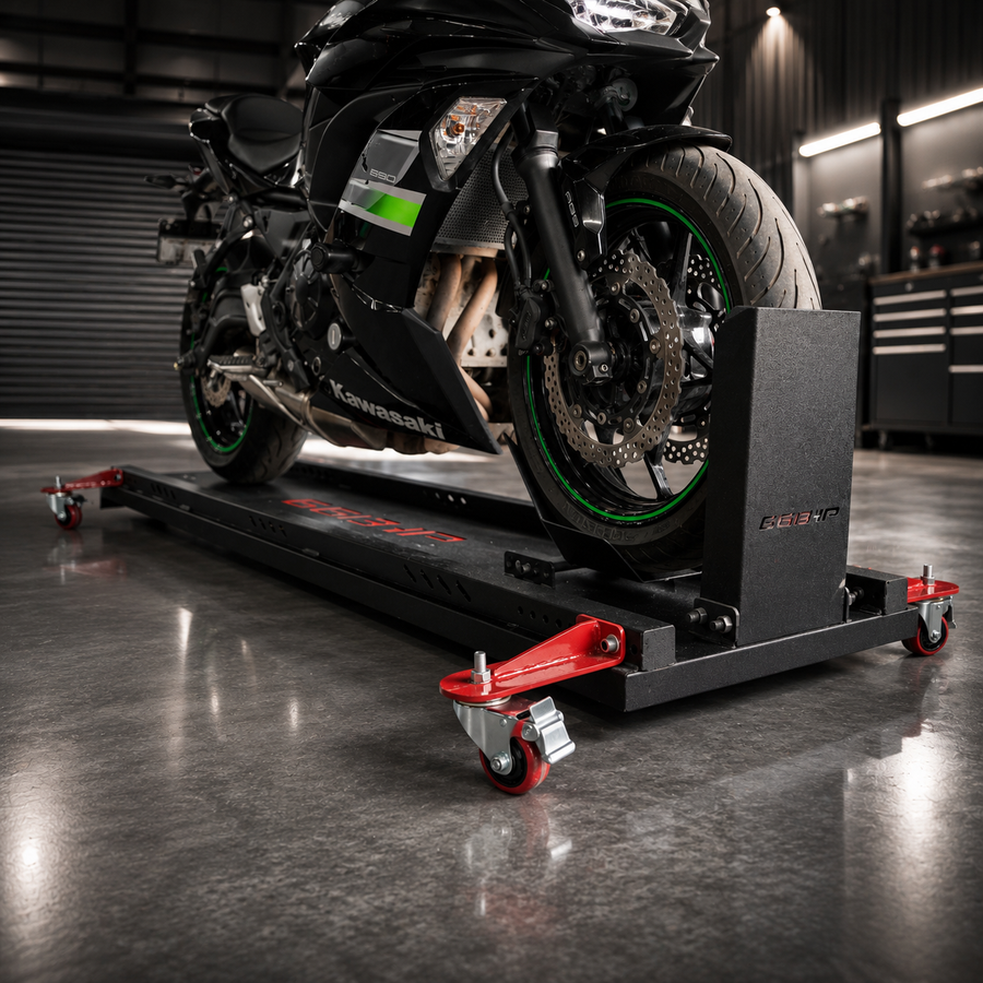 66BHP Super Paddock 360° Rotatable Motorcycle Platform
