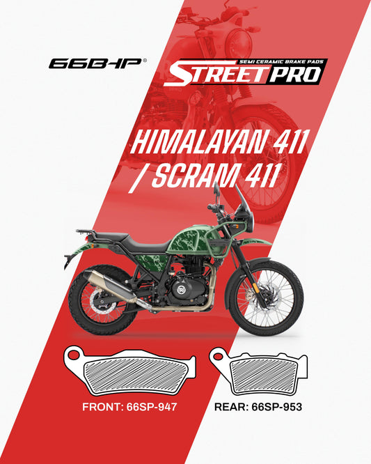 Royal Enfield Himalayan 411 Street Pro Semi Ceramic Brake Pads