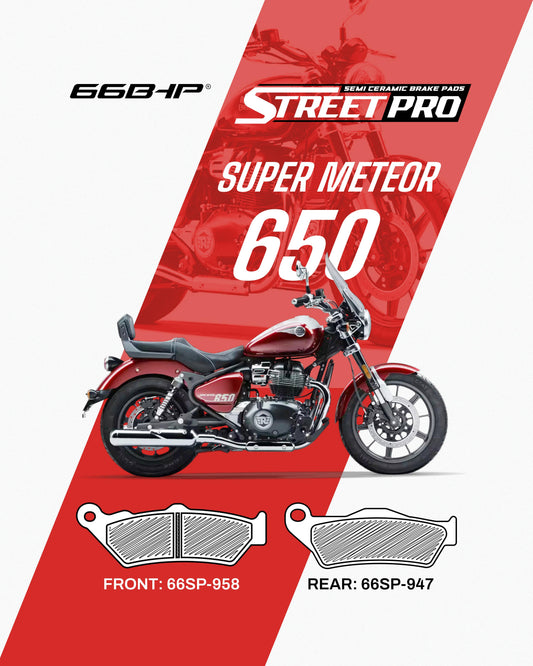 Royal Enfield Meteor 650  Street Pro Semi Ceramic Brake Pads