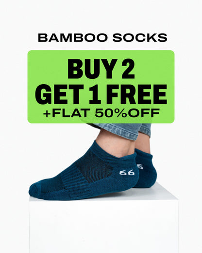 Bamboo Socks (Men & Women) – Buy 2, Get 1 Free ( Combo Pack )
