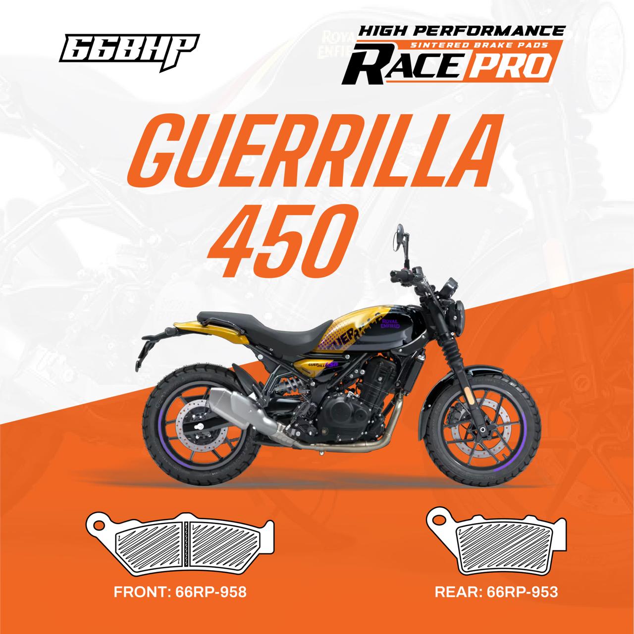 Royal Enfield Guerrilla 450 Race Pro Sintered Brake Pad