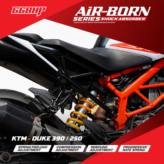 Duke 250 Gen 2 66BHP Air Born Performance Suspension