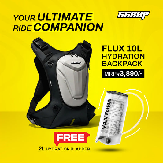 66BHP x Vantora Flux Hydration Backpack + Free 2L Hydration Pouch