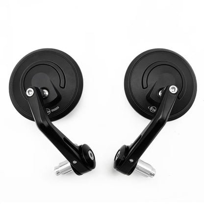 66BHP VUMA S3 Universal Aluminium Bar-End Mirrors