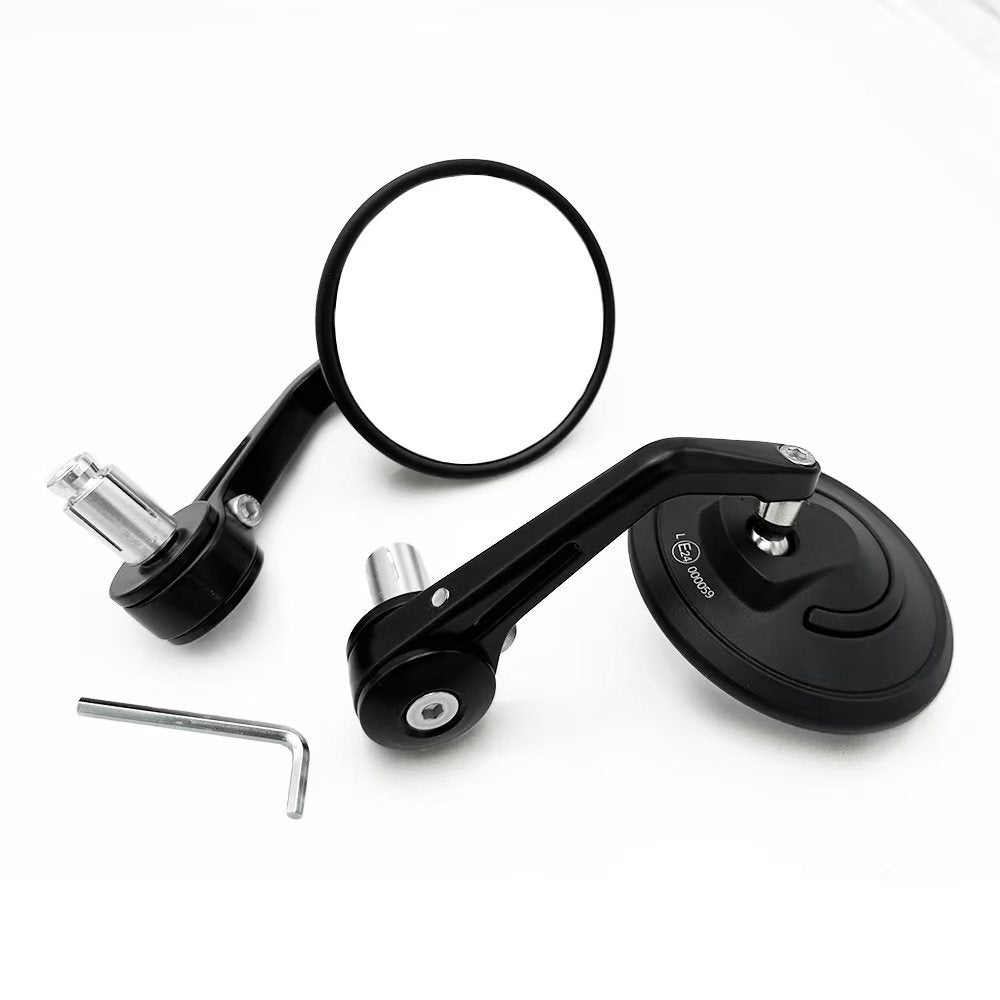 Vuma S3 mirror glass, arms and supplied mounting hardware