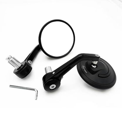 66BHP VUMA S3 Universal Aluminium Bar-End Mirrors