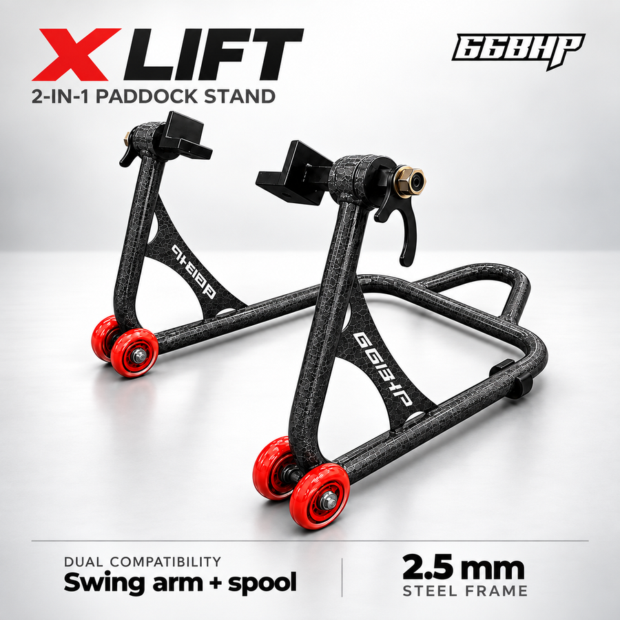 66BHP X-Lift rear paddock stand