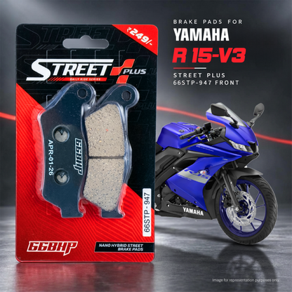 Yamaha R15 V3/V4 66BHP Street Plus Brake Pads