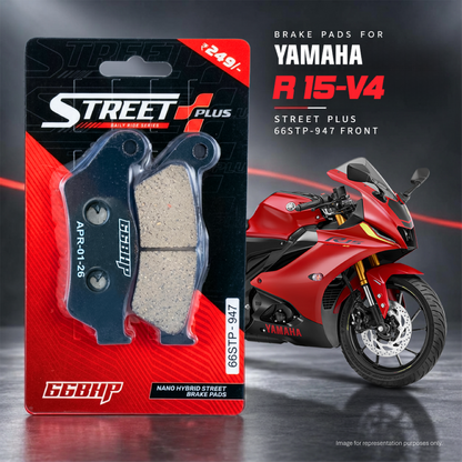 Yamaha R15 V3/V4 66BHP Street Plus Brake Pads