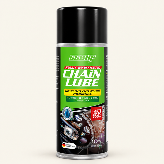 66BHP Fully Synthetic Motorcycle Chain Lube – Water-Resistant, Long-Lasting Protection