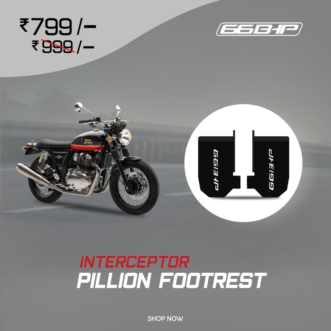 Royal Enfield Interceptor 650 -Pillion Footrest