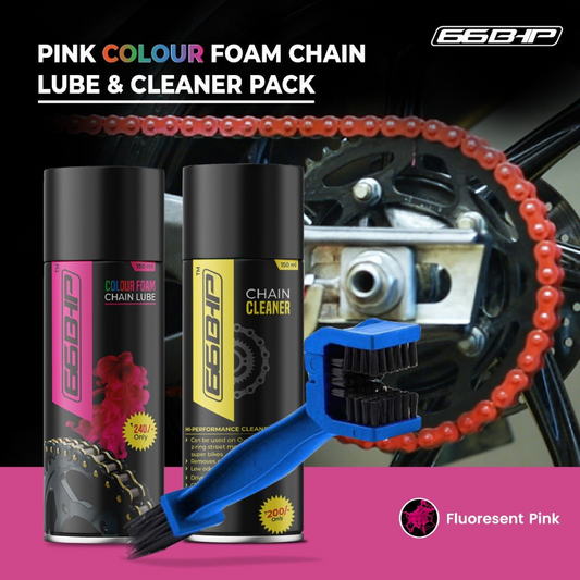 Pink Chain Lube Set ( 150 ml)