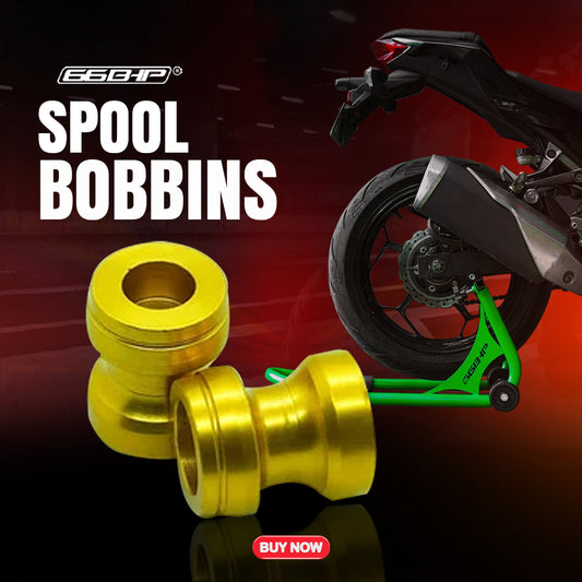 Paddock Swingarm Spools -Aluminium